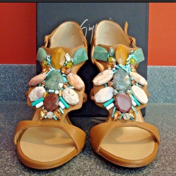 Giuseppe Zanotti Jeweled heels 7.5 - Picture 3 of 5